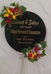Papan Akrilik Ucapan Ulang Tahun Pulang Pisau